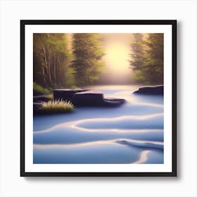 Surreal And Serene 1 Art Print