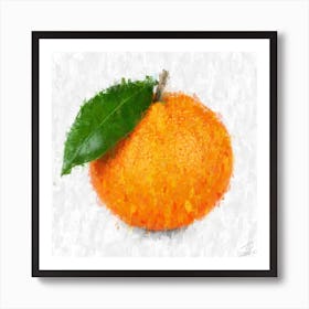 Orange Art Print