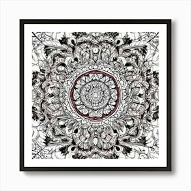 Mandala Art Print