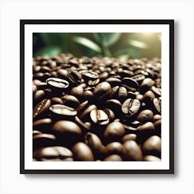 Coffee Beans 76 Art Print