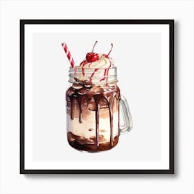 Ice Cream Sundae 5 Art Print