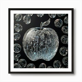 Glass Apple 4 Art Print