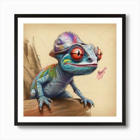 Chamelon 33 Art Print