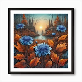 Dream Of Flowers Art Print