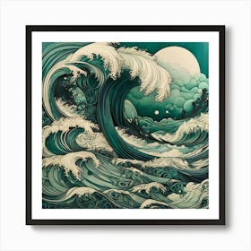 Great Wave Off Japan Art Print