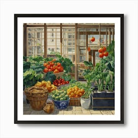 Vegetable Garden Art Print