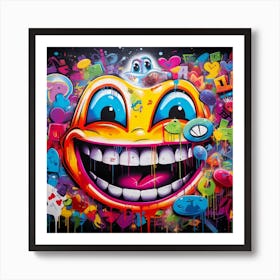 Graffiti Art 4 Art Print