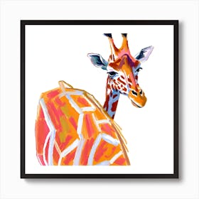 Reticulated Giraffe 01 1 Art Print