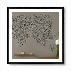 Elephant Wall Decal Art Print