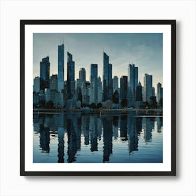 New York City Skyline Art Print