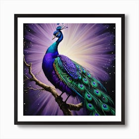 Peacock 1 Art Print