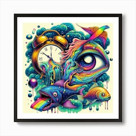 Psychedelic Art Art Print