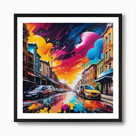 Sydney Cityscape 1 Art Print