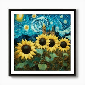 Sunflowers 3 Art Print