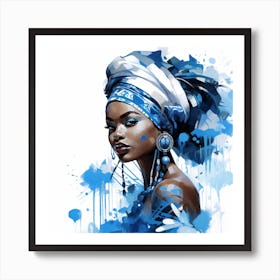 African Woman 53 Art Print