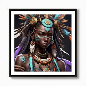 Witch doctor Art Print