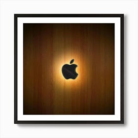 Apple Logo Wallpaper Art Print