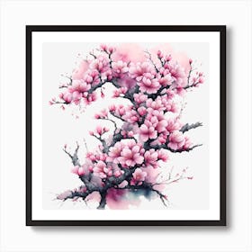 Cherry Blossoms Art Print