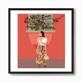 California Girl Art Print