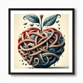 Apple 3d Art Print