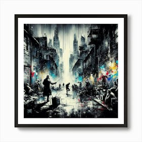 'Dark City' Art Print