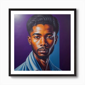 Enchanting Realism, Paint a captivating portrait of man 2, that showcases the subject's unique personality and charm. Generated with AI, Art Style_V4 Creative, Negative Promt: no unpopular themes or styles, CFG Scale_14, Step Scale_50 Art Print