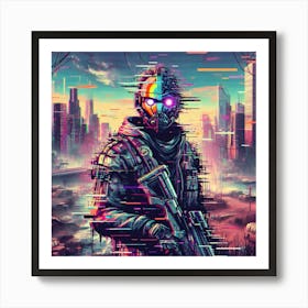 Cyberpunk Art 2 Art Print