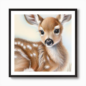 Pretty Fawn Art Print