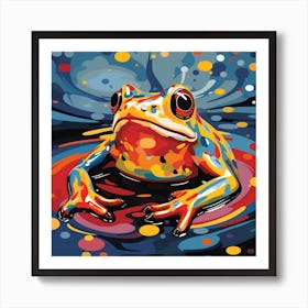 Frog Painting 1 Art Print