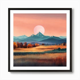 Landscape Stock Videos & Royalty-Free Footage Art Print