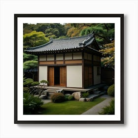 Japanese House Art Print Art Print