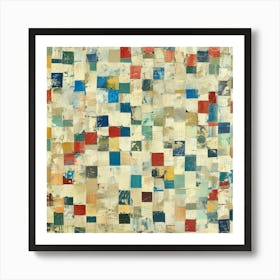 Patchwork Art Print