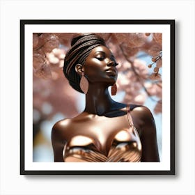 Portrait Of A Queen Art Print