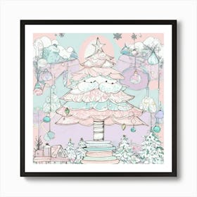 Christmas Tree Art Print