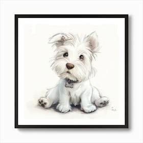 West Highland Terrier Art Print