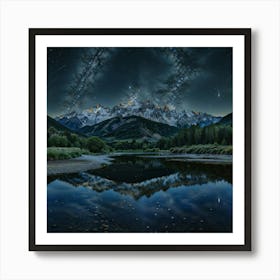 Starry Night Art Print