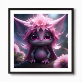 Cute Little Elf Art Print