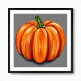 A pumpkin. Poster