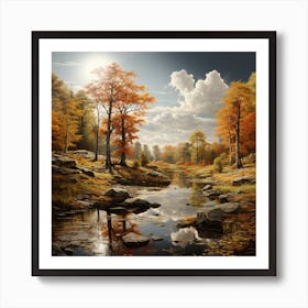 Autumn Forest 1 Art Print