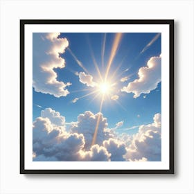 Sky And Clouds 2 Art Print