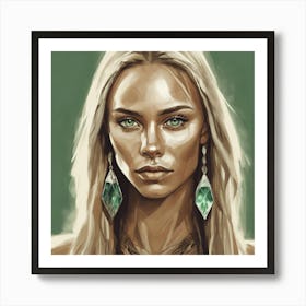 Bond Girl Villian 2 Art Print