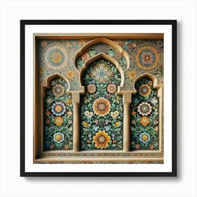 Islamic Art(Baghdad style) 1 Art Print