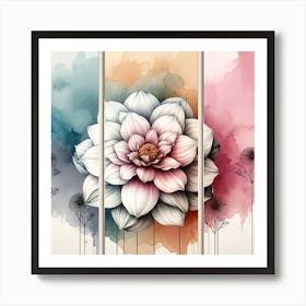 Flower Painting 5 Art Print