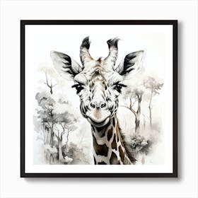 Giraffe 1 Poster