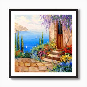 Sea view Art Print