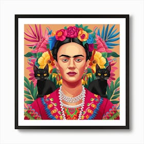 Frida Kahlo 150 Art Print