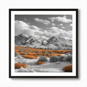 Infrared Landscape Art Print