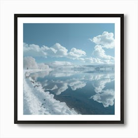 Reflections In A Lake Art Print