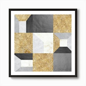 Texture geometry 1 Art Print