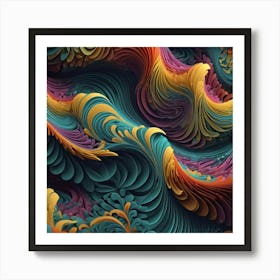 Abstract Abstract Art Art Print